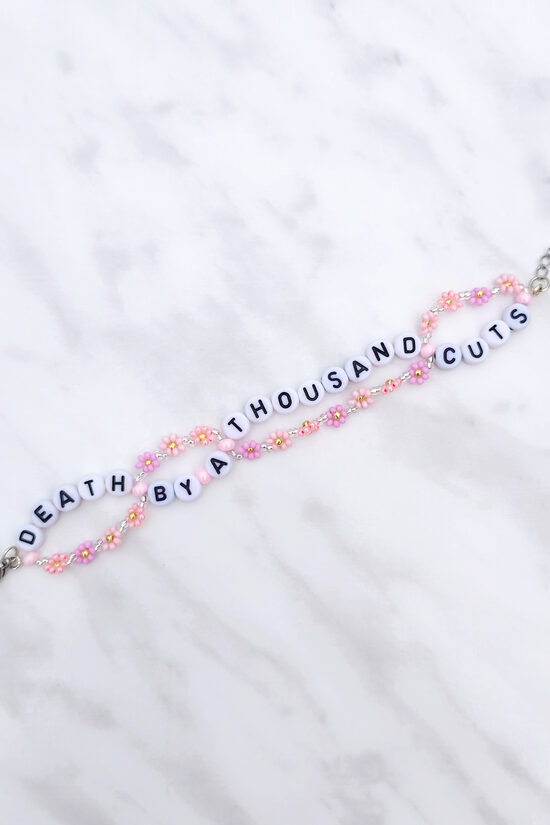 Death By A Thousand Cuts Bracelet
